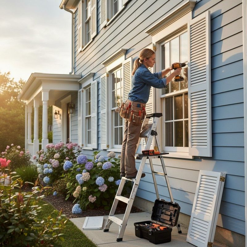 Shutter Latch Replacement in Boulder, CO